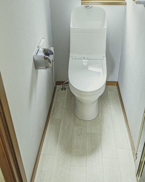 【矢板市】K様邸　トイレ交換・内装リフォーム